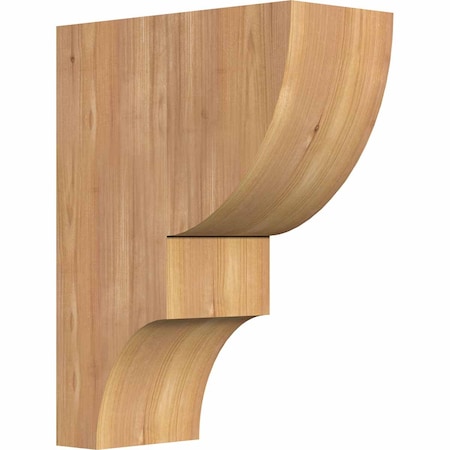 Ekena Millwork Ridgewood Smooth Corbel, Western Red Cedar, 5 1/2"W x 12"D x 16"H COR06X12X16RID00SWR